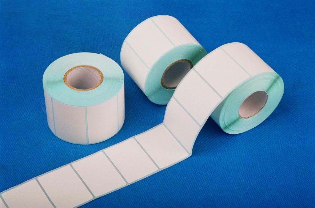 Bar code adhesive sticker